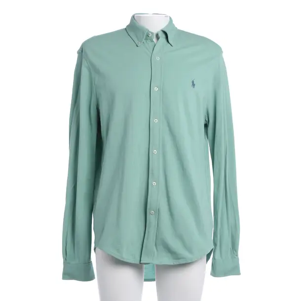 Shirt, in Light Green, Cotton, Polo Ralph Lauren