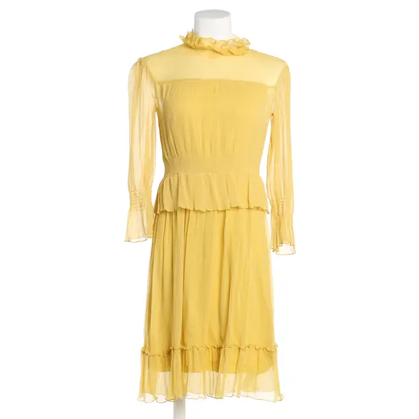 Kleid, in Senfgelb, Seide, See by Chloé