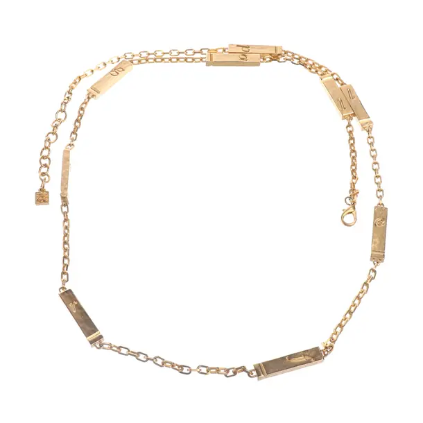 Necklace, in Gold, Metal (metallic, metallized), Karl Lagerfeld