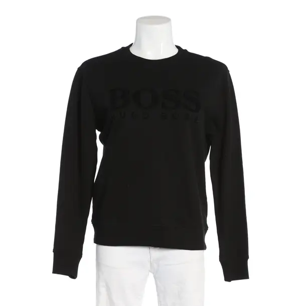 Sweatshirt, in Schwarz, Baumwolle, Hugo Boss