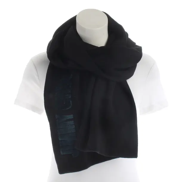 Schal, in Schwarz, Baumwolle, Jimmy Choo