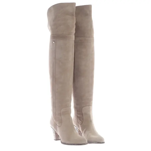 Over-The-Knee Boots, in Beige, Dior
