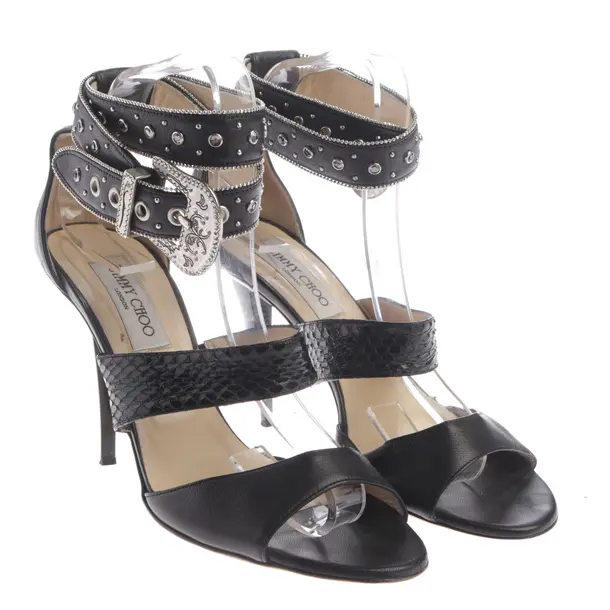 Heeled Sandals, in Black, Jimmy Choo