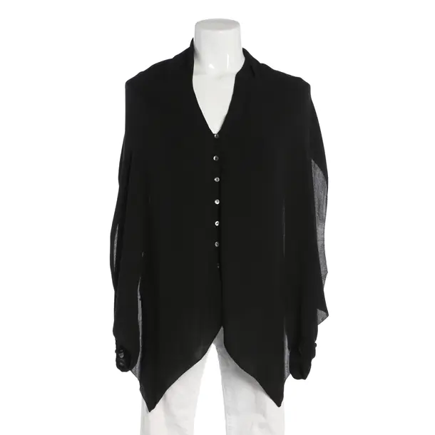 Bluse, in Schwarz, Polyester, Diane von Furstenberg