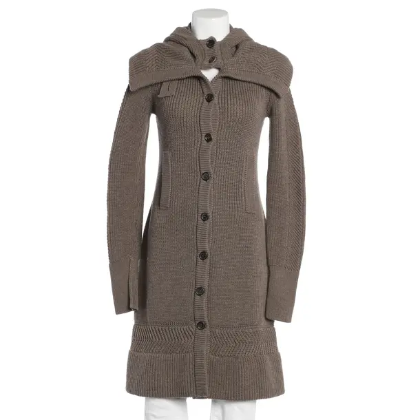 Strickjacke, in Braun, Wolle, Céline