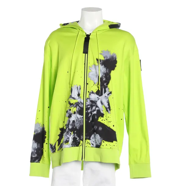 Zip-Up Hoodie, in Multicolored, Cotton, Hugo Boss Green