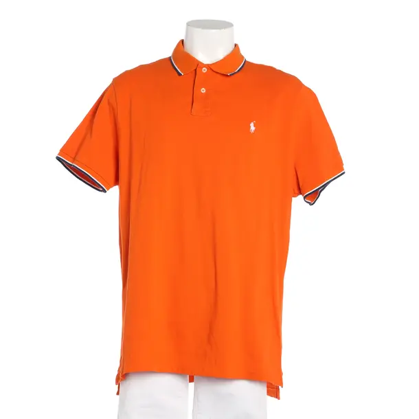 Polo Shirt, in Orange, Cotton, Polo Ralph Lauren