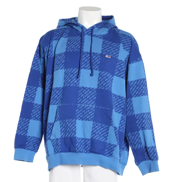 Hoodie, in Blue, Cotton, Tommy Jeans