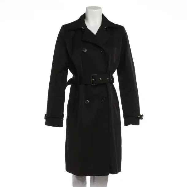 Mid-Season Coat, in Black, Cotton, Lauren Ralph Lauren