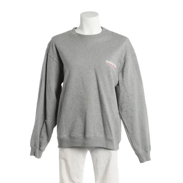 Felpa, in Grigio chiaro, Cotone, Balenciaga