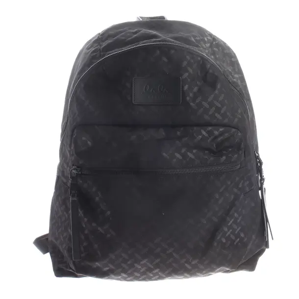 Backpack, in Black, Cotton, Lala Berlin