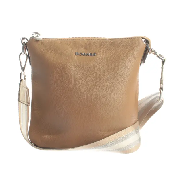 Shoulder Bag, in Light Brown, Leather, Bogner