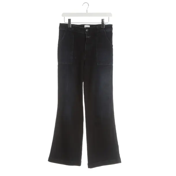 Jeans Flared, in Navy, Baumwolle, Closed