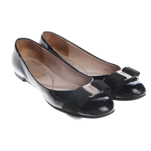 Ballerine, in Nero, Salvatore Ferragamo