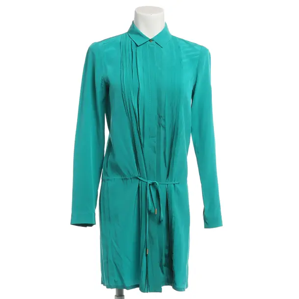 Dress, in Turquoise, Silk, Diane von Furstenberg