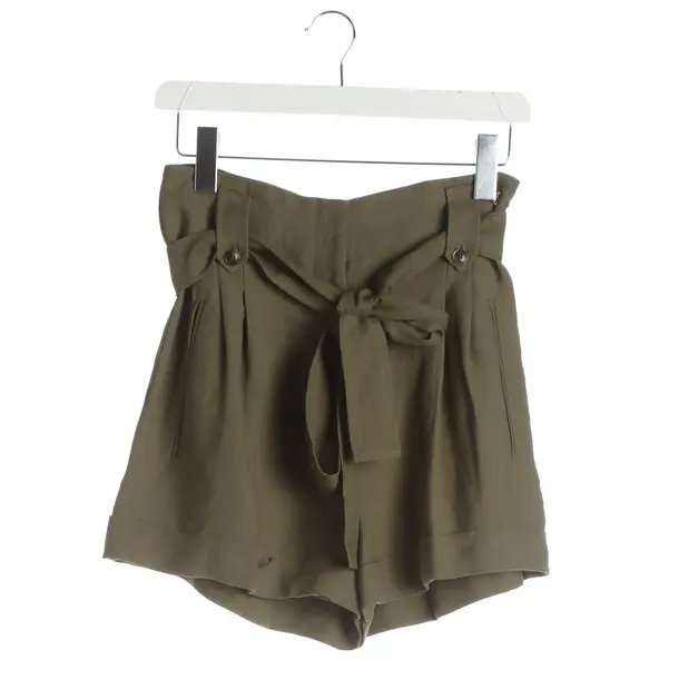 Shorts, in Dunkelgrün, Viskose, Twin Set