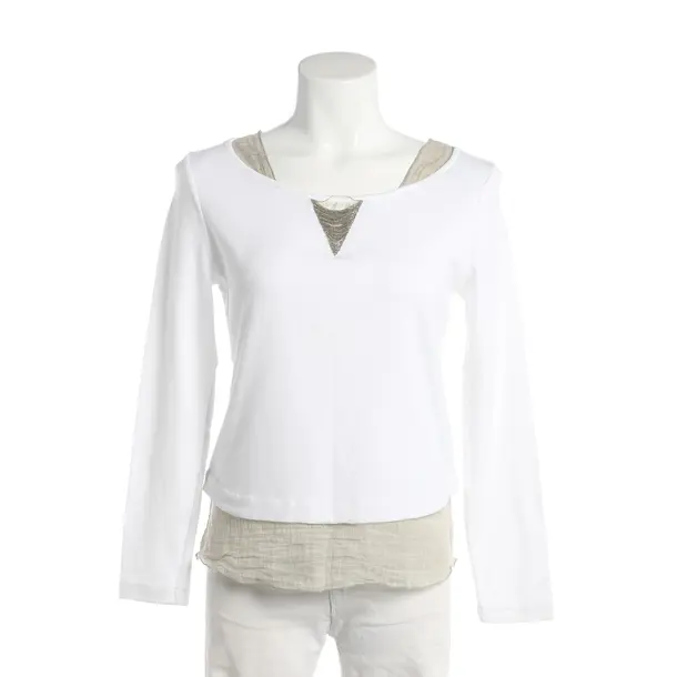 Manica lunga, in Bianco, Cotone, Fabiana Filippi