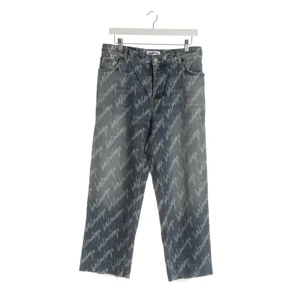 Jeans Straight Fit, in Blau, Baumwolle, Balenciaga