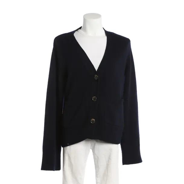 Strickjacke, in Navy, Kaschmir, Lisa Yang