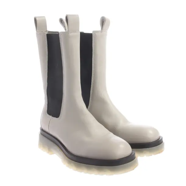 Ankle Boots, in Light Gray, Copenhagen