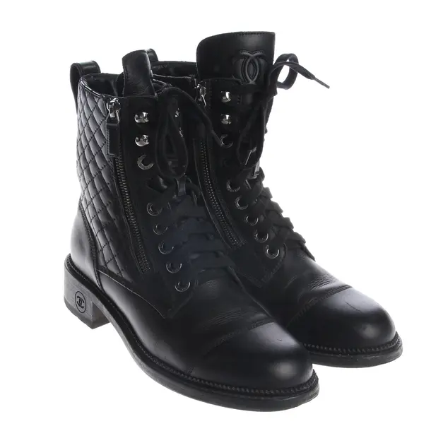 Boots, in Schwarz, Chanel