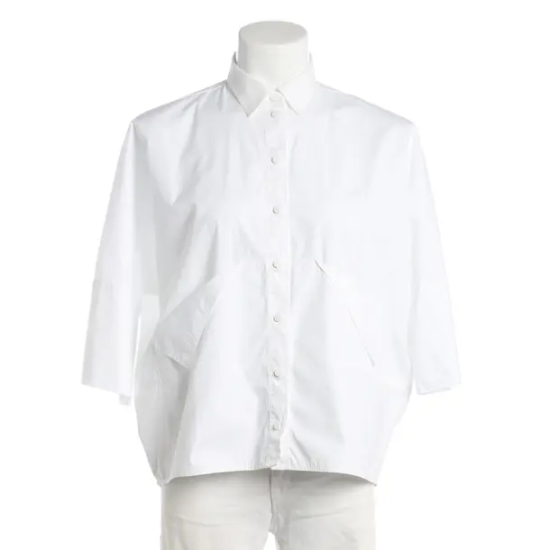 Bluse, in Weiß, Baumwolle, Hugo Boss Selection