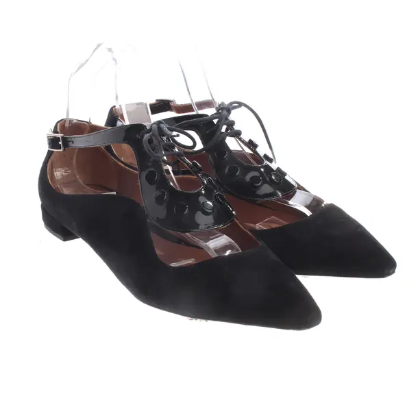 Ballet Flats, in Black, Emporio Armani