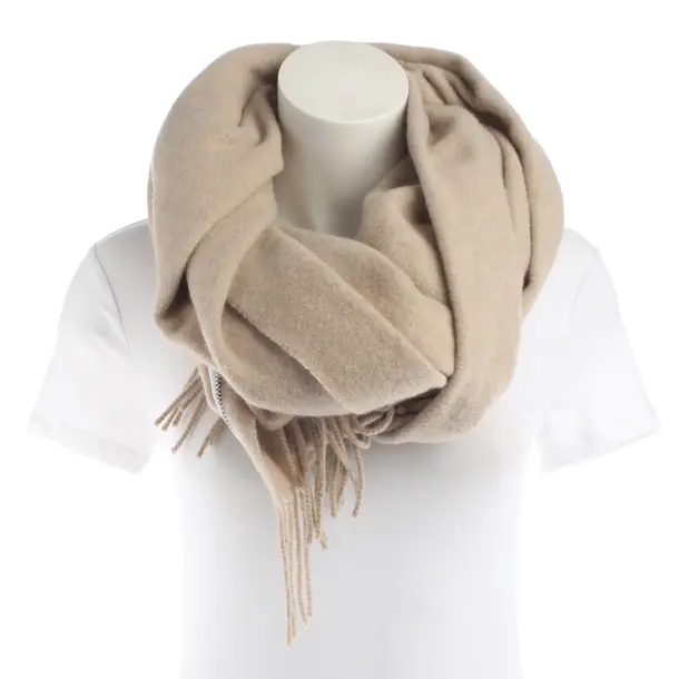 Schal, in Beige, Wolle, Drykorn