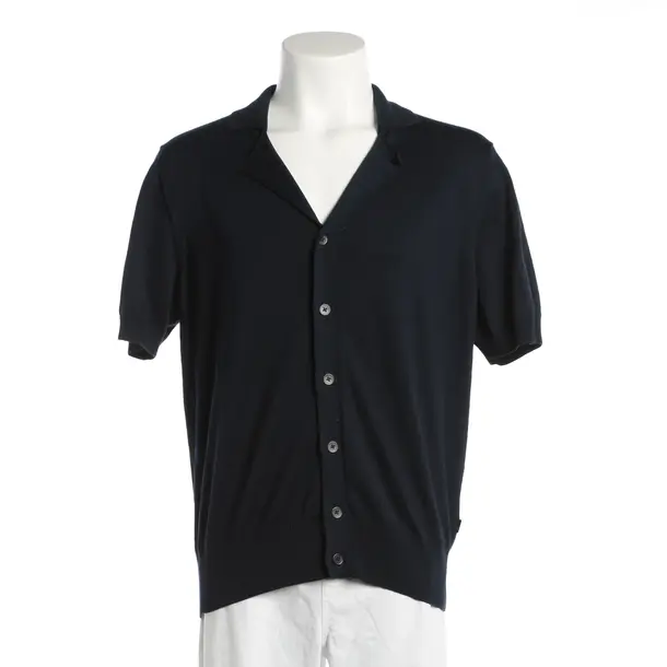 Strickjacke, in Navy, Baumwolle, Hugo Boss Black Label