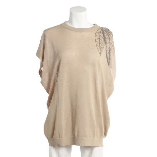 Shirt, in Hellbraun, Leinen, Brunello Cucinelli