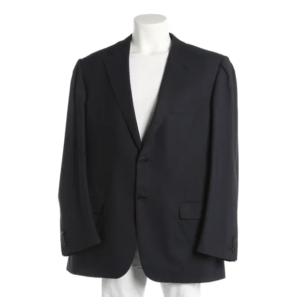 Blazer, in Navy, Wool, Zegna
