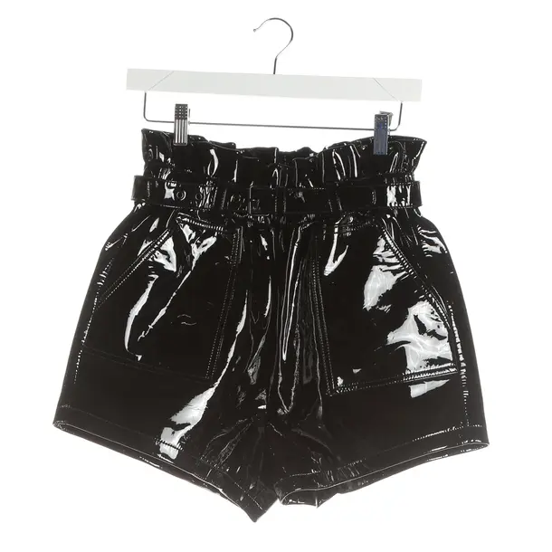 Shorts, in Black, Leather, Saint Laurent