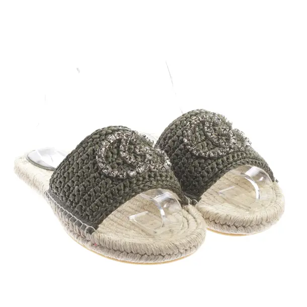 Sandals, in Dark Green, Gucci