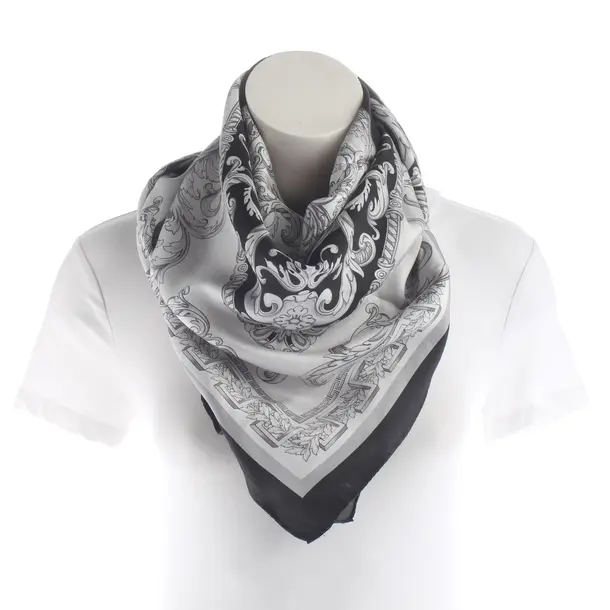 Tuch, in Schwarz, Seide, Versace