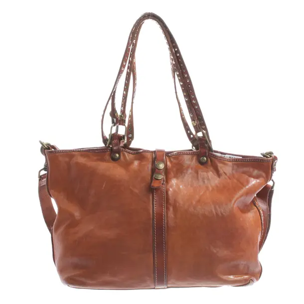 Shoulder Bag, in Brown, Leather, Campomaggi