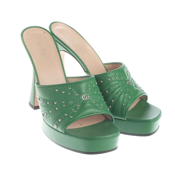 Sandaletten, in Grün, Gucci