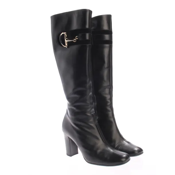 Stiefel, in Schwarz, Gucci