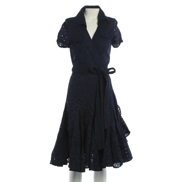 Kleid, in Blau, Baumwolle, Diane von Furstenberg