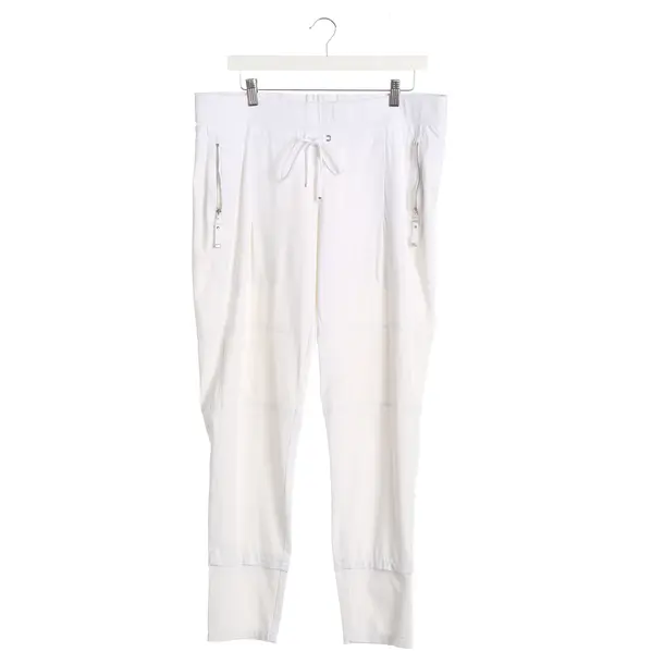 Pants, in White, Polyimide, Raffaello Rossi