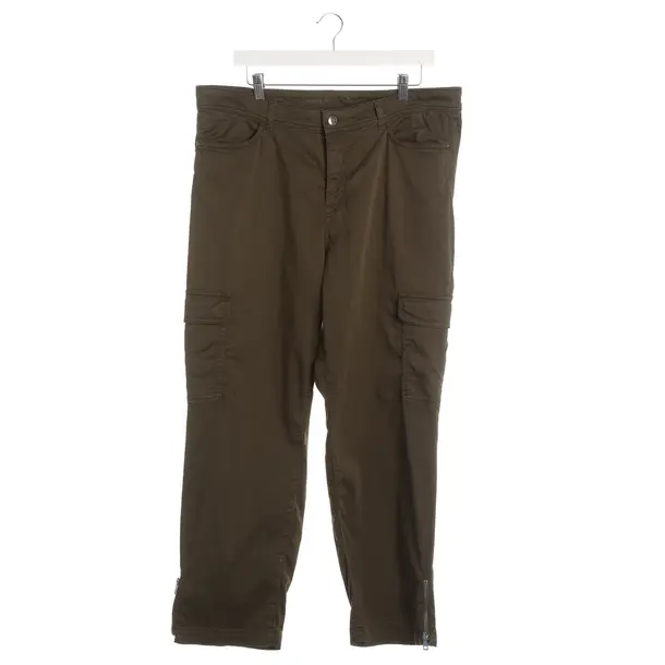 Pants, in Green, Cotton, Marc Cain Sports