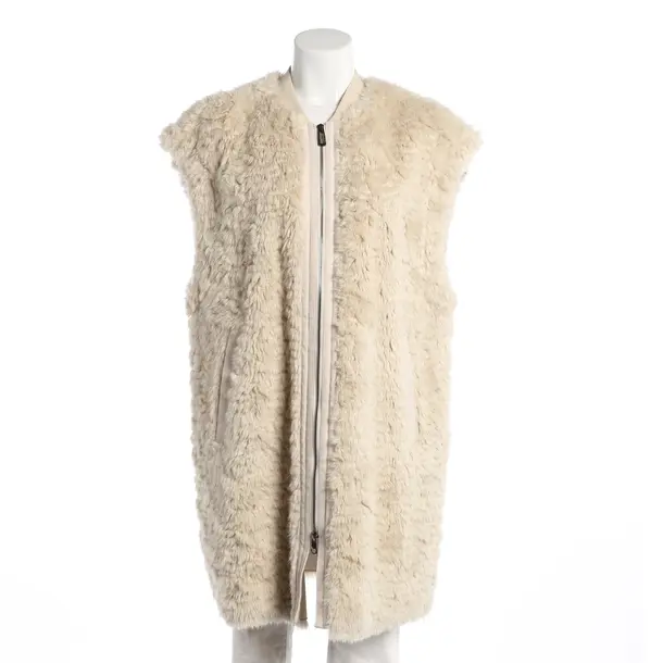 Vest, in Beige, Acrylic, Marc Cain