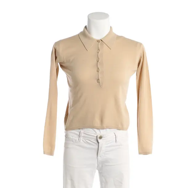 Pullover, in Beige, Wolle, Prada