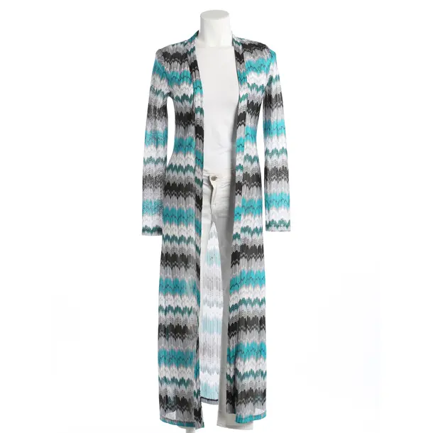 Cardigan, in Multicolored, Polyester, Jadicted