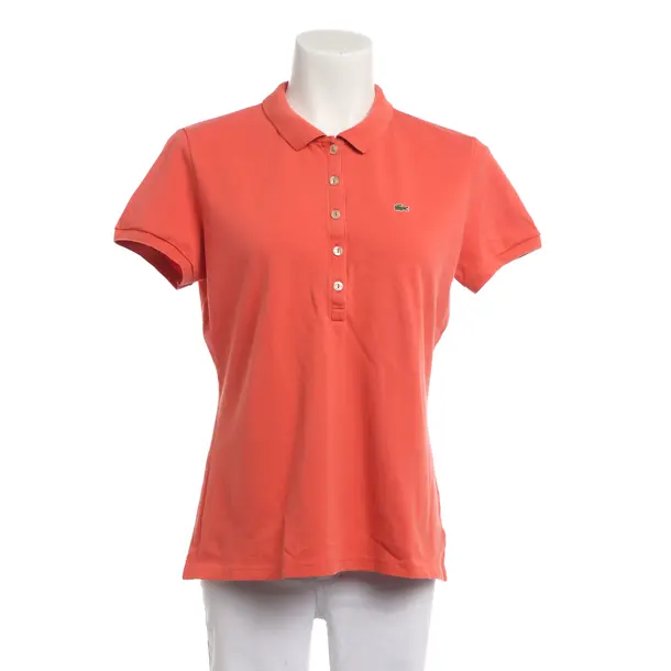 Poloshirt, in Orange, Baumwolle, Lacoste