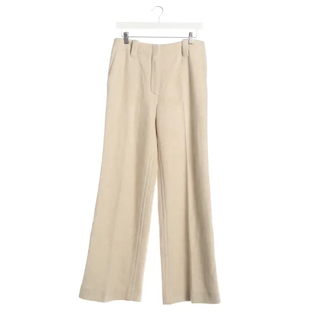 Hose, in Beige, Wolle, Karl Lagerfeld