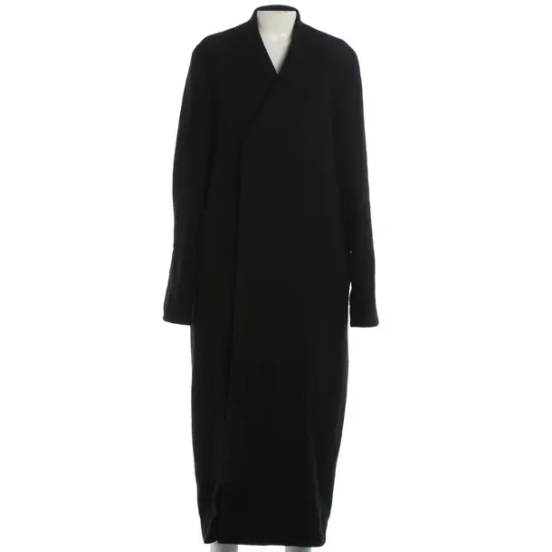 Winter Coat, in Black, Wool, Rick Owens