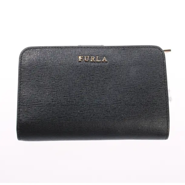 Wallet, in Black, Leather, Furla