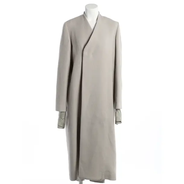 Wintermantel, in Grau, Wolle, Rick Owens
