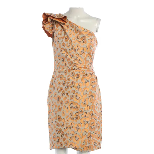 Cocktail Dress, in Multicolored, Cotton, Carolina Herrera