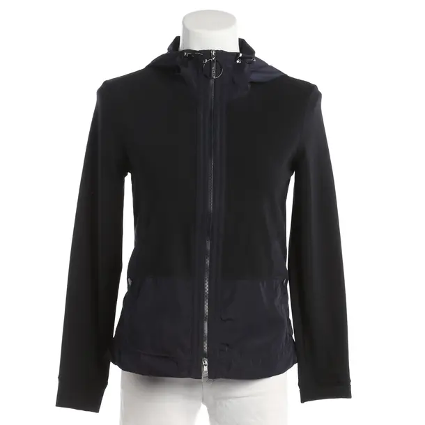 Zip-up Hoodie, in Blue, Cotton, Marc Cain Sports